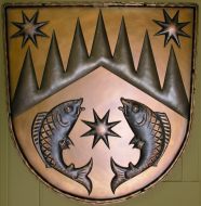 Forged wall emblems