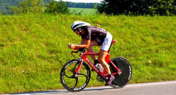 Monika Simonová racer in cycling - Velebný & fam